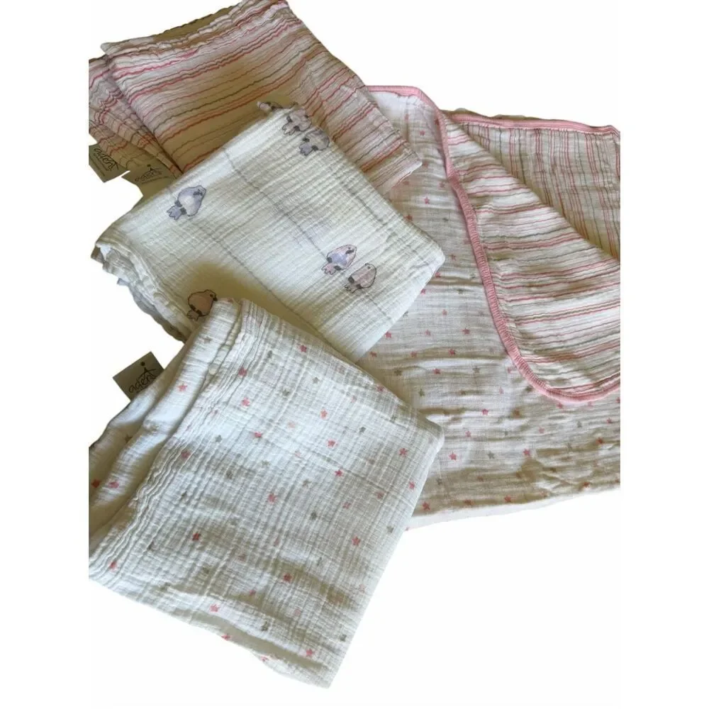 Aden for Aden Anais Lightweight Swaddle 3 Blankets